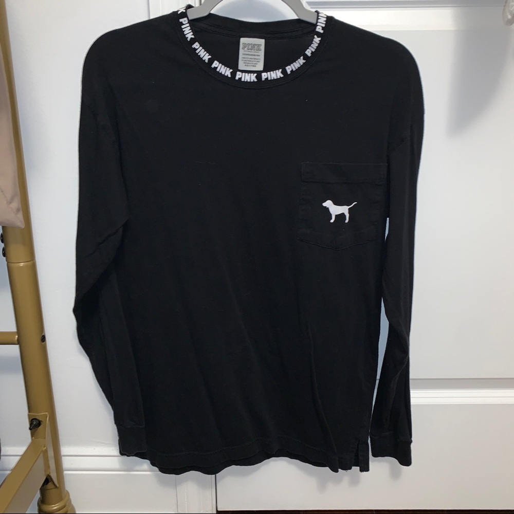 size xs PINK long sleeve shirt